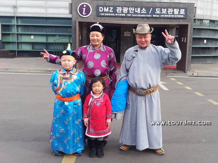 Mongolia visited the DMZ